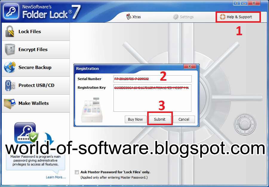 folder lock version 7.7.6 serial key